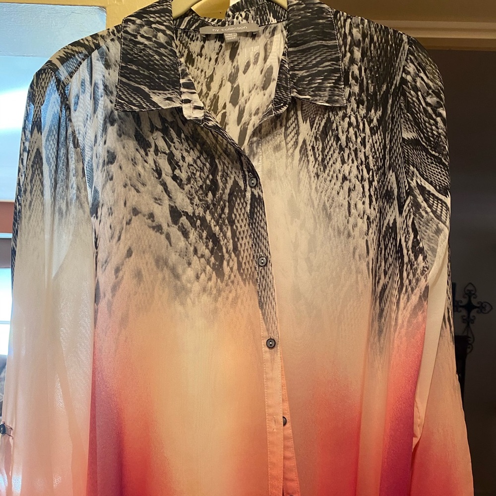 Sheer blouse
